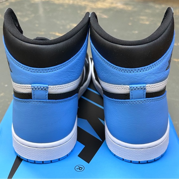Nike Air Jordan 1 High Retro UNC Toe 11 DZ5485-400 1985 University Blue - Picture 6 of 11
